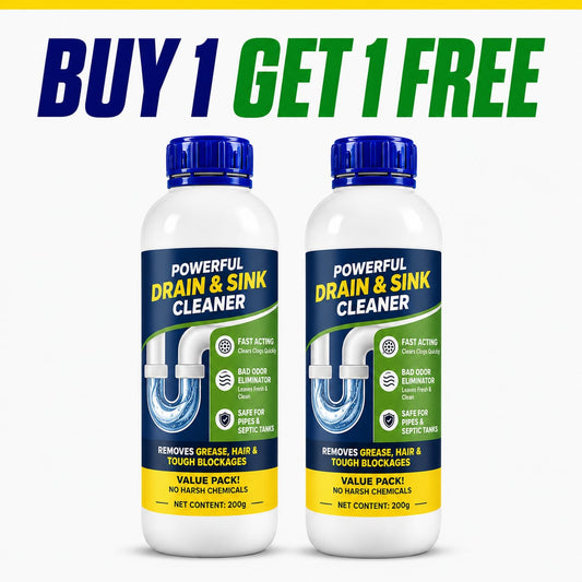 Powerful Drain & Sink Cleaner | Buy 1 Get 1 Free